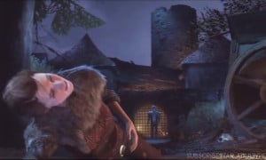 captured medieval hero