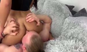 [SexTape] Model Diana blowjob with Boyfriends BIG DICK