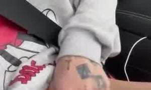 Arikytsya Masturbate in car Orgasm -  Full 
