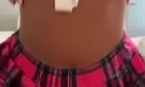Layla Roo - cumshot on face video  