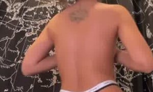 MikaLafuente Naked Shaking Ass On Bathroom