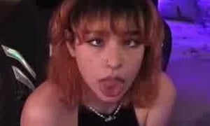 Nyyxxii  Longest Ahegao face