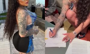 Jaidyn Alexis Blueface... Omg!!! Hot sex tape trending 