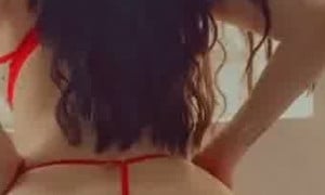 Barbie Gamer [Roxytejeda09] so Lewd - Show off Hot Body in Micro Red Bikini