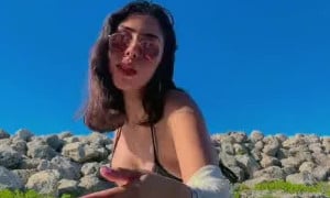 Black Bikini - Rullanizq Show Big Boobs [  ]