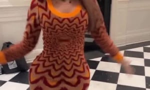 Cardi B Nude dance Sexy!! video 