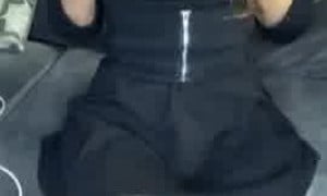 Kayla Void Show Big Ass on Car