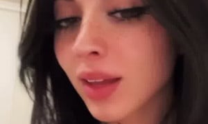 Noemie Lili Show off BOOBS teasing
