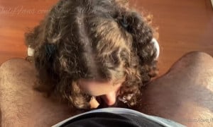 Throat Smashing Blowjob! - Love Lilah Cum Down My Throat! [PORNSCENES]