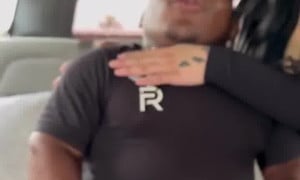 Diamond Franco HOT Sex tape - Maked Love in Fan Bus with Dlow   