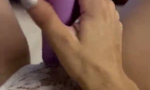 TheDanDangler - Masturbate Orgasms With Machine Dildo Violet