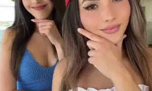 Andrea Botez!! Sexy with her friend