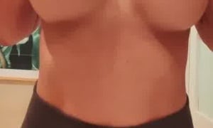 Paige VanZant erotic with big lewd breasts