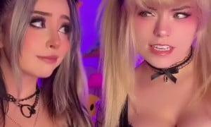 Thesabrinabanks Naked Erotic Big Tits with Friend -  Videos
