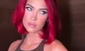 Megan Fox big boobs - Show nipple pink so lewd  Hot video