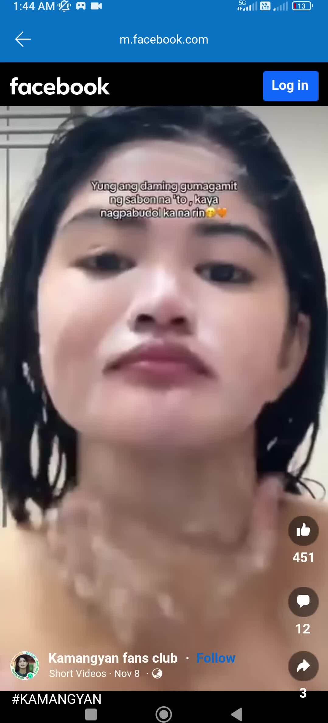 Дивись. Viral Video.24 Kamangyan Naked Shower Porn Video Hot Trend Порно  відео CUMS.
