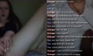 [Omegle] Masturbating to Big Cock