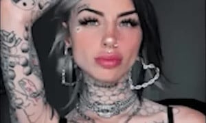 Cruella Morgan Naked Hot BOOBS on cam