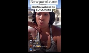 Blueface Mom Sex Tape  Twitter  Big Ass Nude