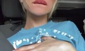 Gabby Epstein Hot big tits in car - New video update