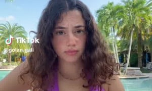 Gali Golan - Sexy Bikini Show Big Boobs OMG