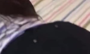Girl with a tiny fart
