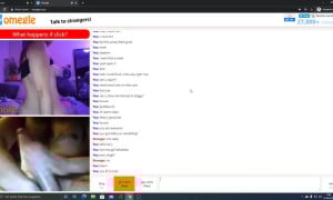 [Omegle] Huge Dick & Cum 4 Teen /w Athletic Butt
