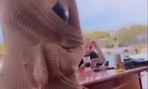 Show Big Boobs over Sea [ peya bipasha ]