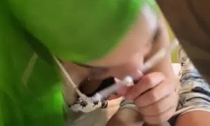 Gem Jewels Baby Alien Sloppy Blowjob Video 