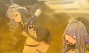 Farting Tube in Girl (NOT MINE)