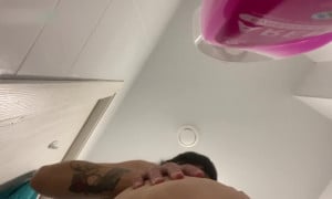 Super hot girl fake farts