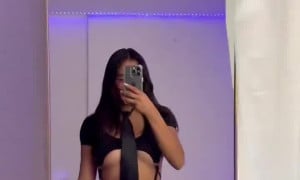 Louisa Castillo/Louisa Cast   - Camshow Nude In Mirror