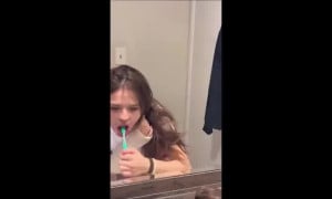 Talissa Smalley Teasing Big Ass In Mirror - New Video