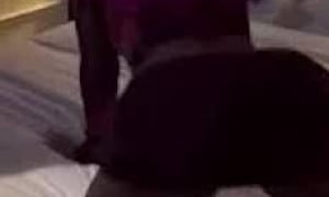 Katja Krasavice Teasing Big Ass Erotic On Bed