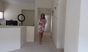 Christina Khalil Take off Bra Micro Bikini Teasing Video