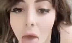 Momokun POV Dildo BJ Video 