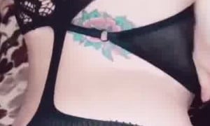 Lera Himera Nude Black Lingerie Patreon Video 