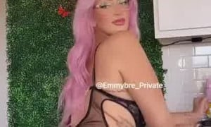 Emmybre Nudes Twerking In Black Thong Teasing Porn Video