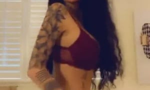 Bhad Bhabie Topless Tease Video 