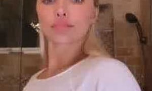 Lindsey Pelas Nude shower on bathroom - New vid-update