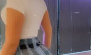 Lauren Alexis Ass Flashing  Video 