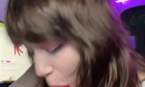 Touki00 Lingerie Dildo Blowjob Video 