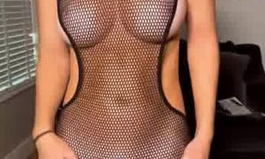 Vicky Stark Pussy Mesh Lingerie PPV Video