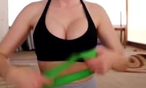 Abby Opel NSFW Workout  Video 