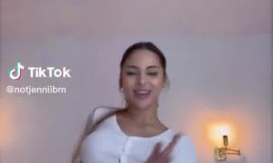Jenny Bm sexy dance in bedroom