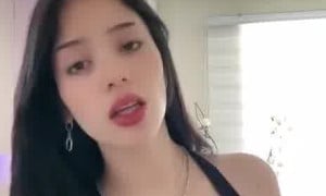 Iamferv!! Hot tiktok girl sexy on bedroom