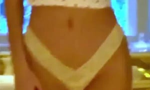 Kendall Jenner Sexy Lingerie Selfie Tease Video 