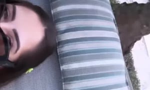 Giovanna Eburneo Green Bikini Posing Video 