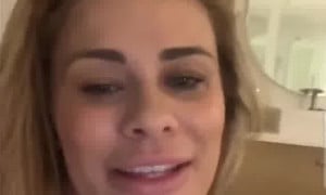 Paige VanZant Full Nude Bathtub  Livestream 