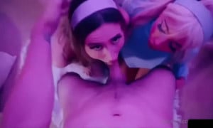Waifumiia Bronwin Aurora Double Blowjob Cumshot  Video